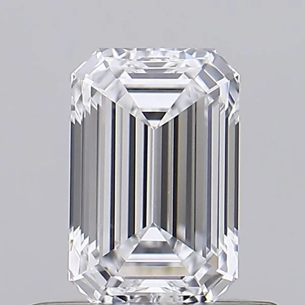 0.58ct EMERALD D IF Lab diamond