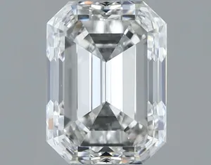 0.85ct EMERALD H VVS2 Natural diamond