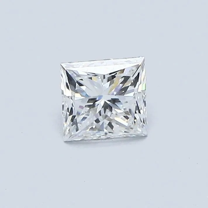 0.51ct PRINCESS G VVS2 Natural diamond
