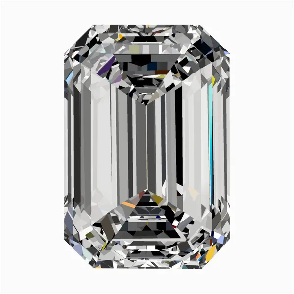 0.4ct EMERALD G VVS2 Natural diamond