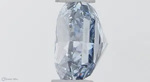 0.41ct RADIANT Fancy Vivid Blue VS1 Coloured Lab diamond