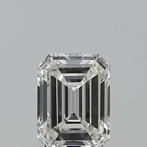 0.5ct EMERALD F VS1 Natural diamond