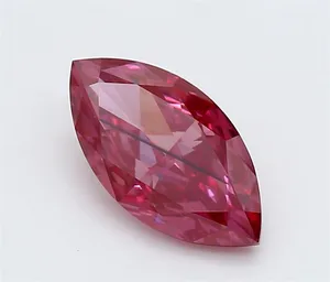 1.32ct MARQUISE Fancy Vivid Pink SI2 Coloured Lab diamond