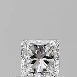 0.5ct PRINCESS E VS2 Natural diamond