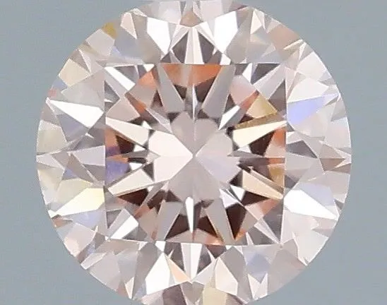 0.32ct ROUND Fancy Intense Pink VVS2 Coloured Lab diamond