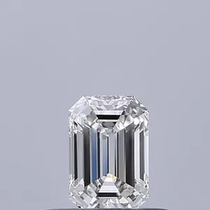 0.33ct EMERALD F VVS2 Natural diamond