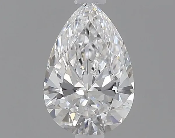 0.36ct PEAR D VVS1 Natural diamond