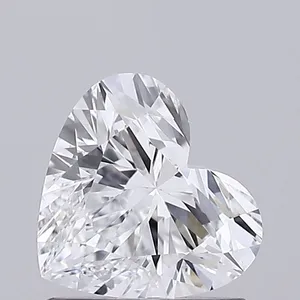 1.04ct HEART D VVS1 Lab diamond