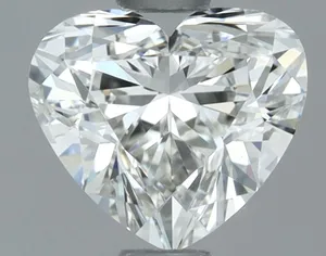 0.5ct HEART H VVS2 Natural diamond
