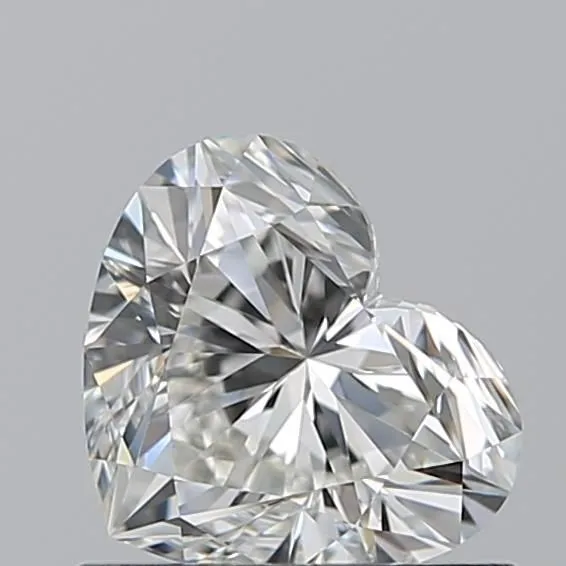 0.71ct HEART G VVS2 Natural diamond