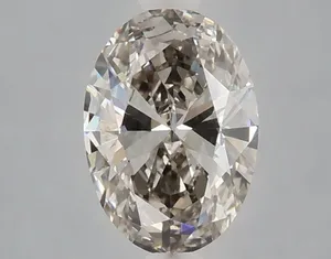 1.09ct OVAL Fancy Vivid Blue VVS2 Coloured Lab diamond