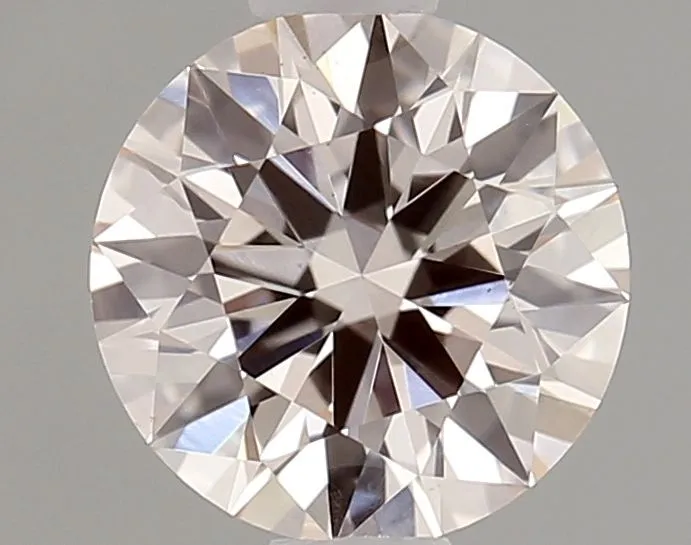 0.71ct ROUND Fancy Pink VS1 Coloured Lab diamond