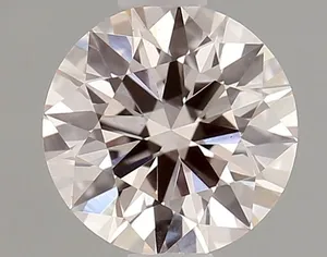 0.71ct ROUND Fancy Pink VS1 Coloured Lab diamond