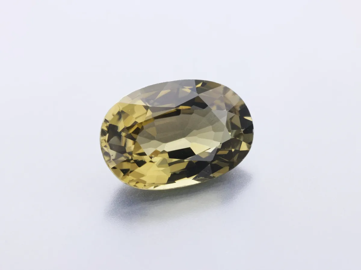 1.8ct Parti Tourmaline, Oval gemstone