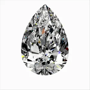 0.5ct PEAR F VVS1 Natural diamond