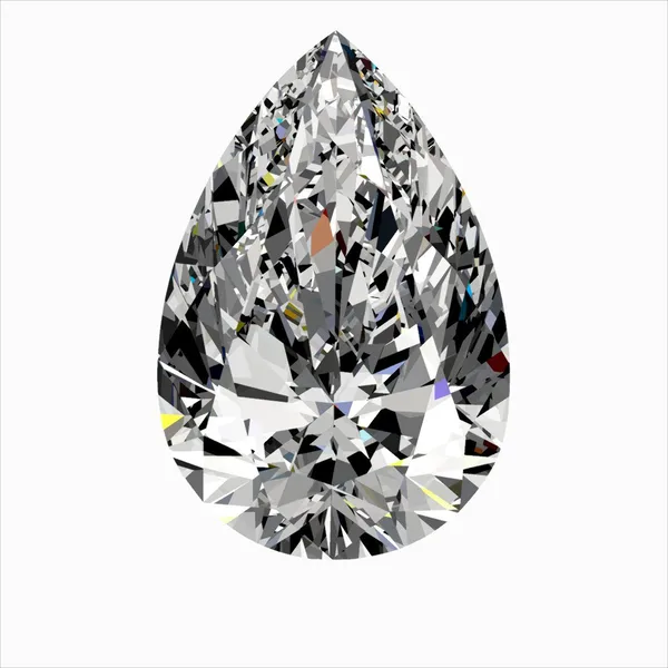 0.5ct PEAR F VVS1 Natural diamond