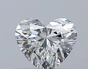 0.35ct HEART F VVS1 Natural diamond