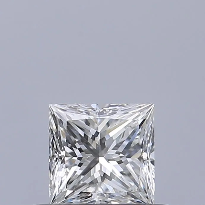 0.37ct PRINCESS D VVS1 Natural diamond