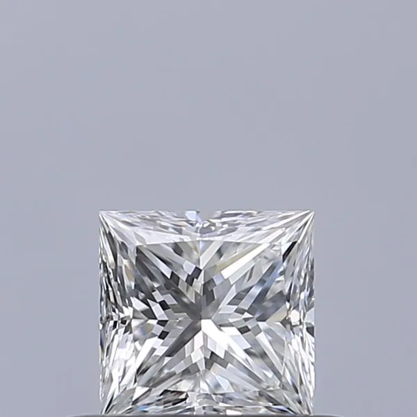 0.37ct PRINCESS D VVS1 Natural diamond