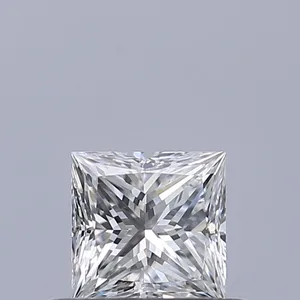 0.37ct PRINCESS D VVS1 Natural diamond