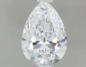 0.34ct PEAR D VVS2 Natural diamond