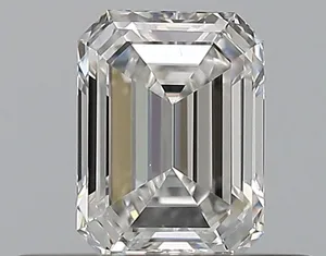 0.4ct EMERALD E VS1 Natural diamond