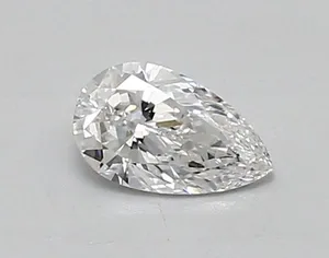 0.47ct PEAR D VVS2 Lab diamond
