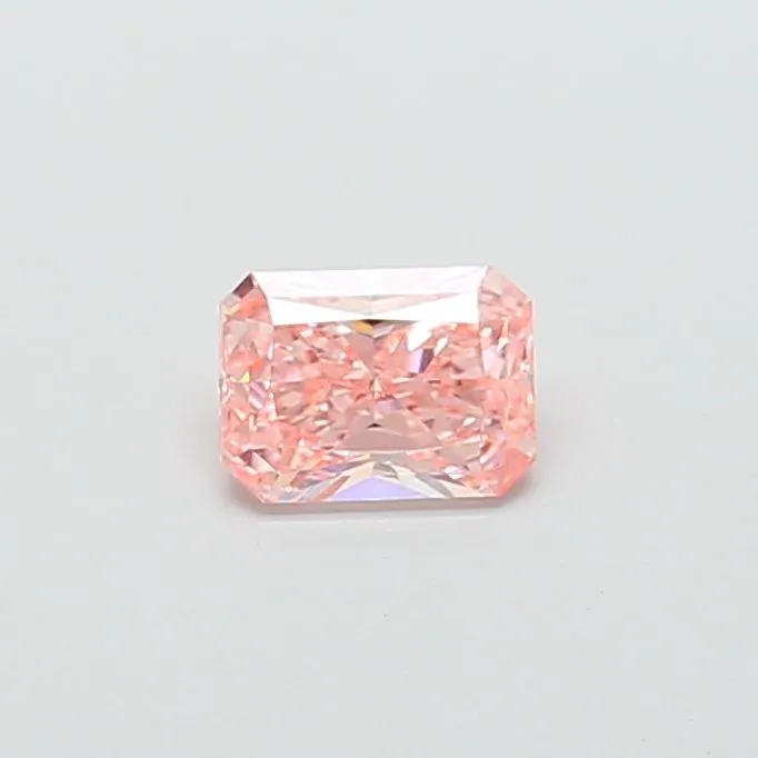 1.06ct RADIANT Fancy Vivid Pink VS1 Coloured Lab diamond