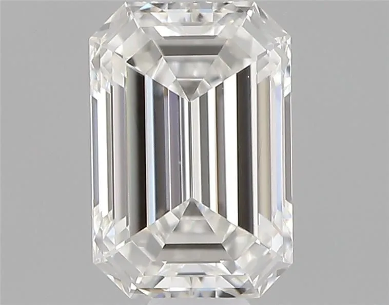 0.43ct EMERALD F VVS2 Natural diamond