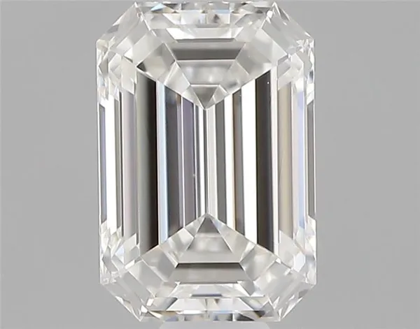 0.43ct EMERALD F VVS2 Natural diamond