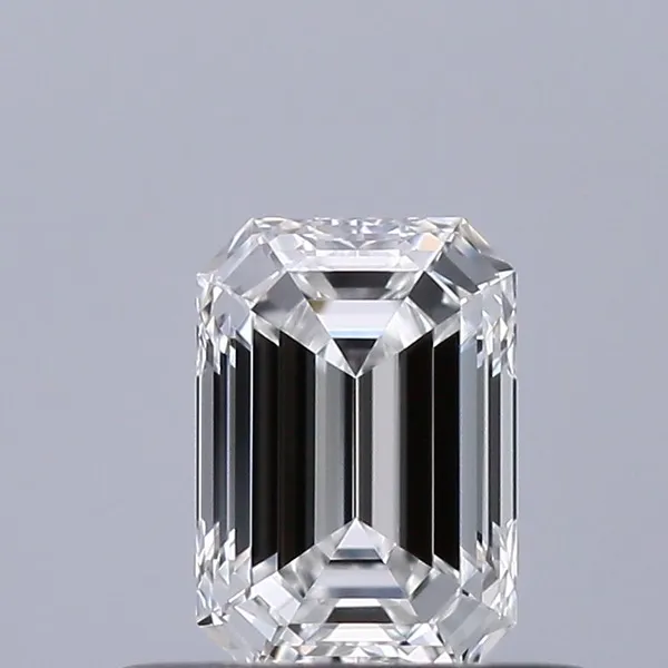 0.42ct EMERALD F VVS1 Natural diamond