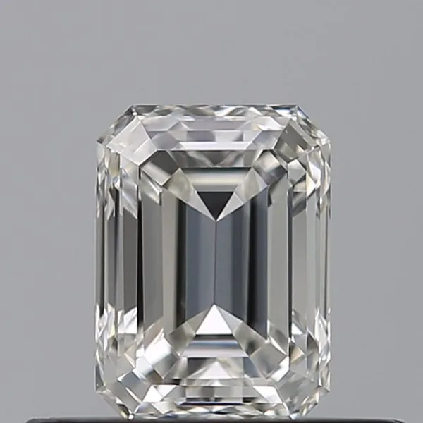 0.44ct EMERALD F VVS1 Natural diamond