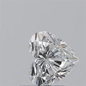 0.71ct HEART E VS1 Natural diamond