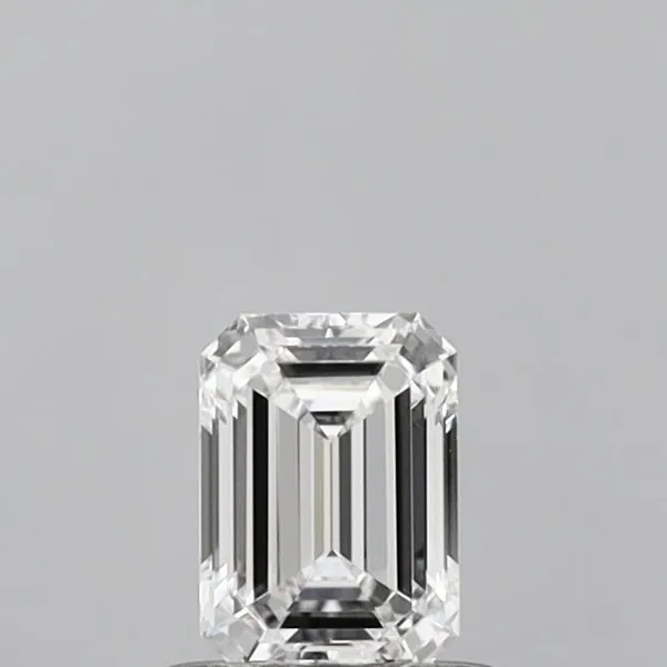 0.6ct EMERALD D VVS1 Lab diamond