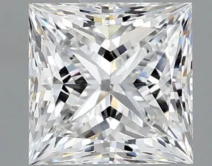 1.01ct PRINCESS E VS2 Natural diamond
