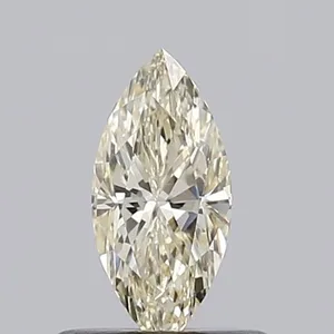 0.45ct MARQUISE Fancy Light Yellow VVS2 Coloured Lab diamond