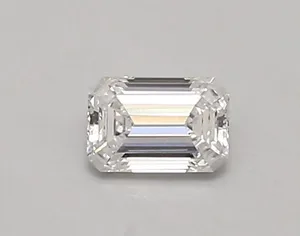 0.43ct EMERALD D VVS1 Lab diamond