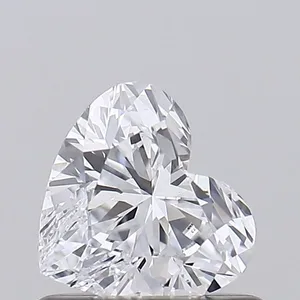 0.54ct HEART D VVS1 Lab diamond