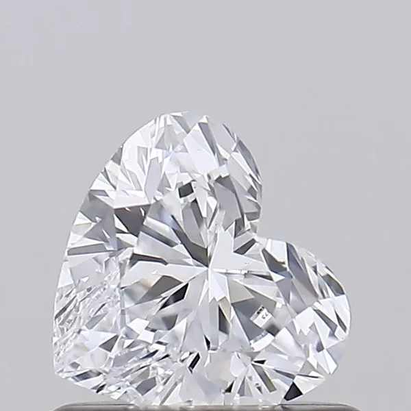 0.54ct HEART D VVS1 Lab diamond
