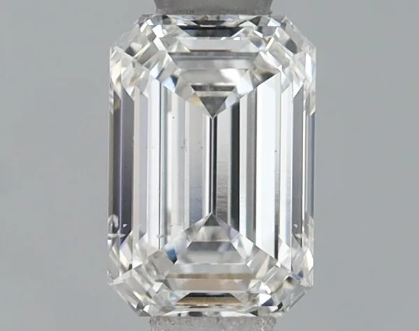 0.71ct EMERALD F VS2 Lab diamond