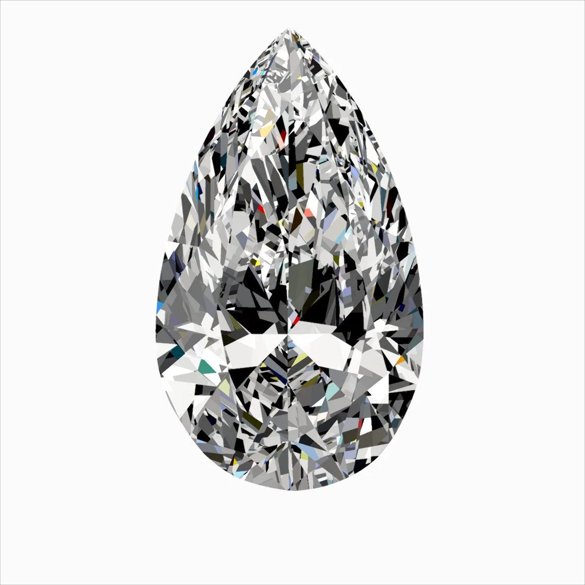 0.39ct PEAR G SI1 Natural diamond