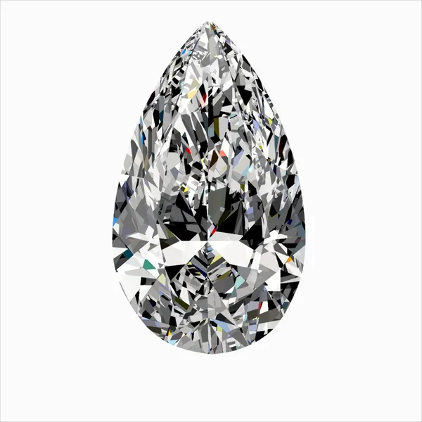 0.39ct PEAR G SI1 Natural diamond