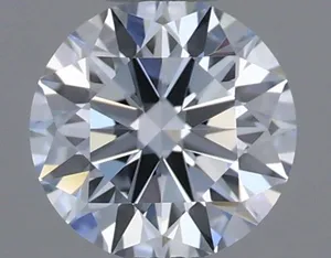 0.39ct ROUND Fancy Light Blue VVS2 Coloured Lab diamond