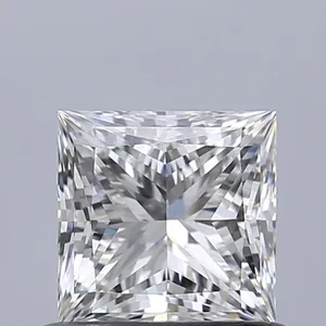 0.72ct PRINCESS G VVS2 Natural diamond