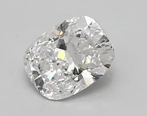 0.9ct CUSHION D VVS2 Lab diamond