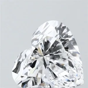 1ct HEART D VVS2 Lab diamond