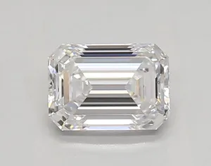 0.67ct EMERALD D VS1 Lab diamond