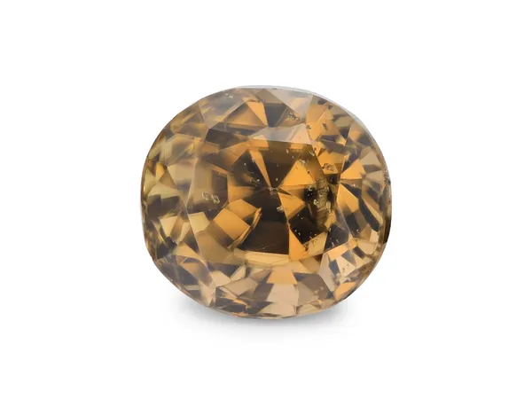 3.53ct Parti Zircon, Oval cut gemstone