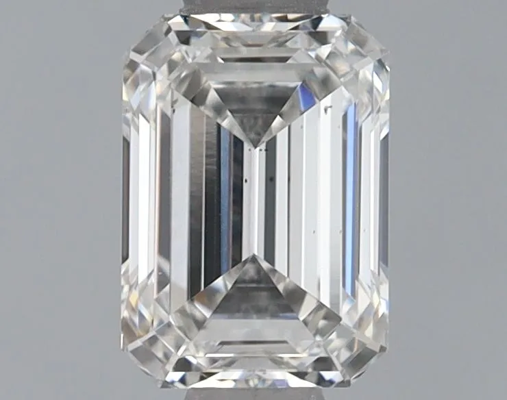 0.71ct EMERALD F VS2 Lab Grown diamond