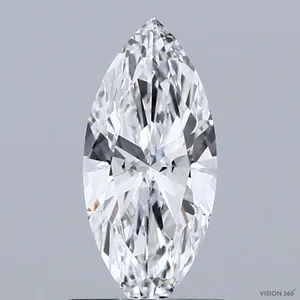 1.01ct MARQUISE D VVS2 Lab diamond